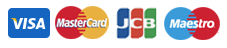 Accepted payment cards